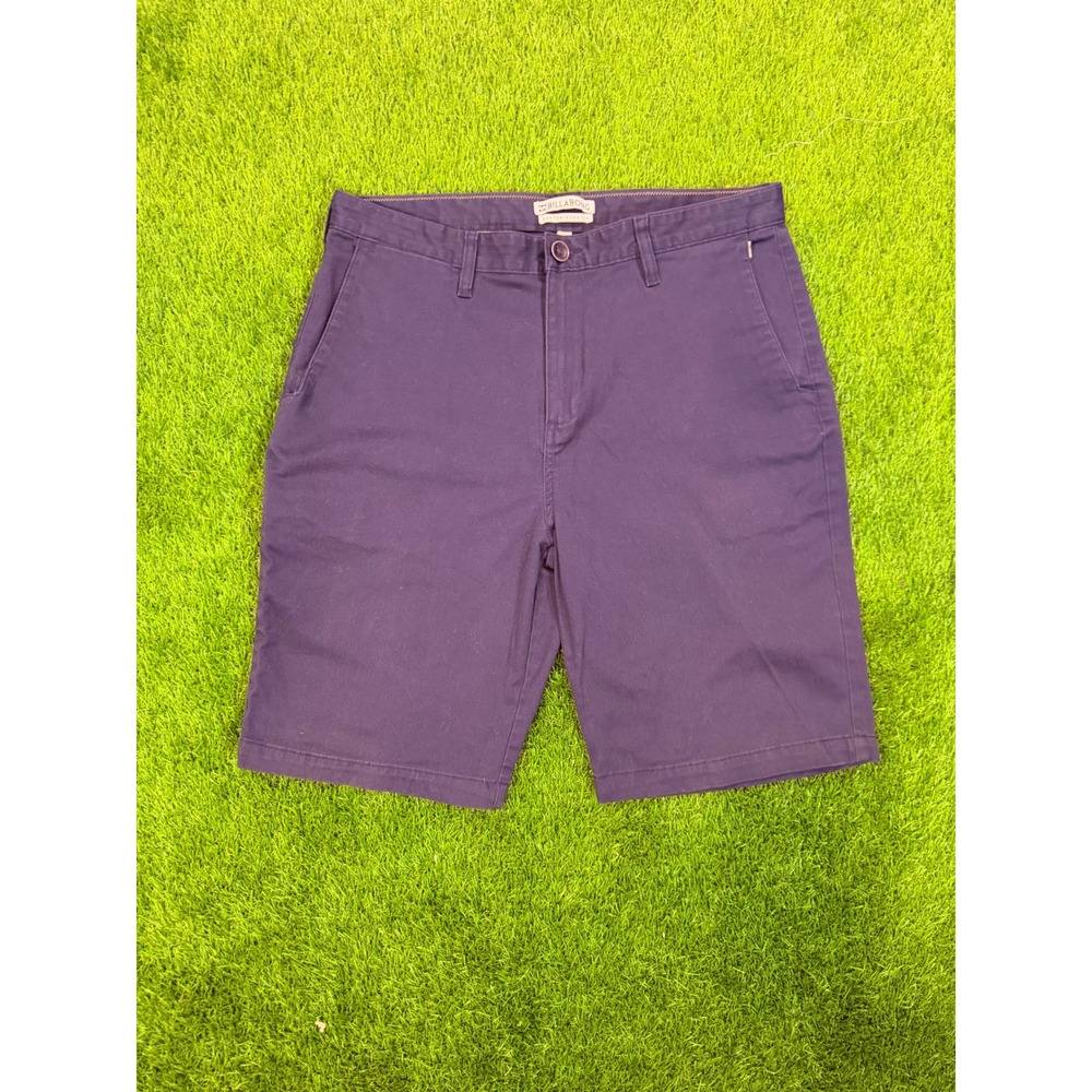 Billabong Carter Stretch Mens Navy Blue Chino Shorts Size 34 M231NBCS